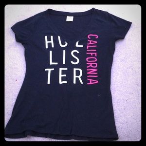 Hollister Navy T-shirt